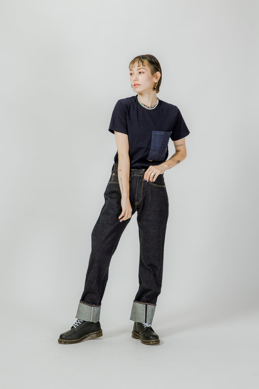 T-07 indigo shirt