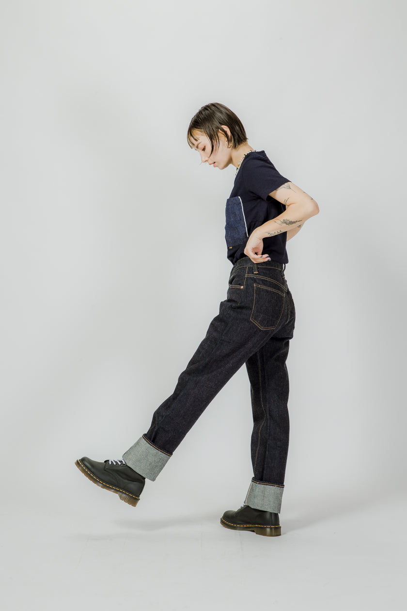 T-07 indigo shirt