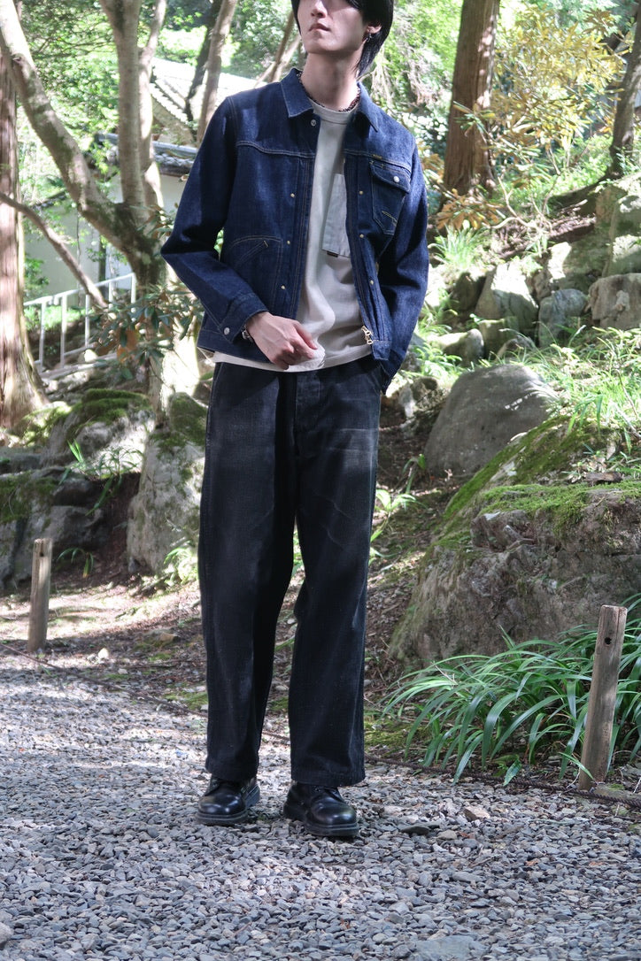 1050 Canek’s Trousers – Black Inspired by 50's US Army trousers