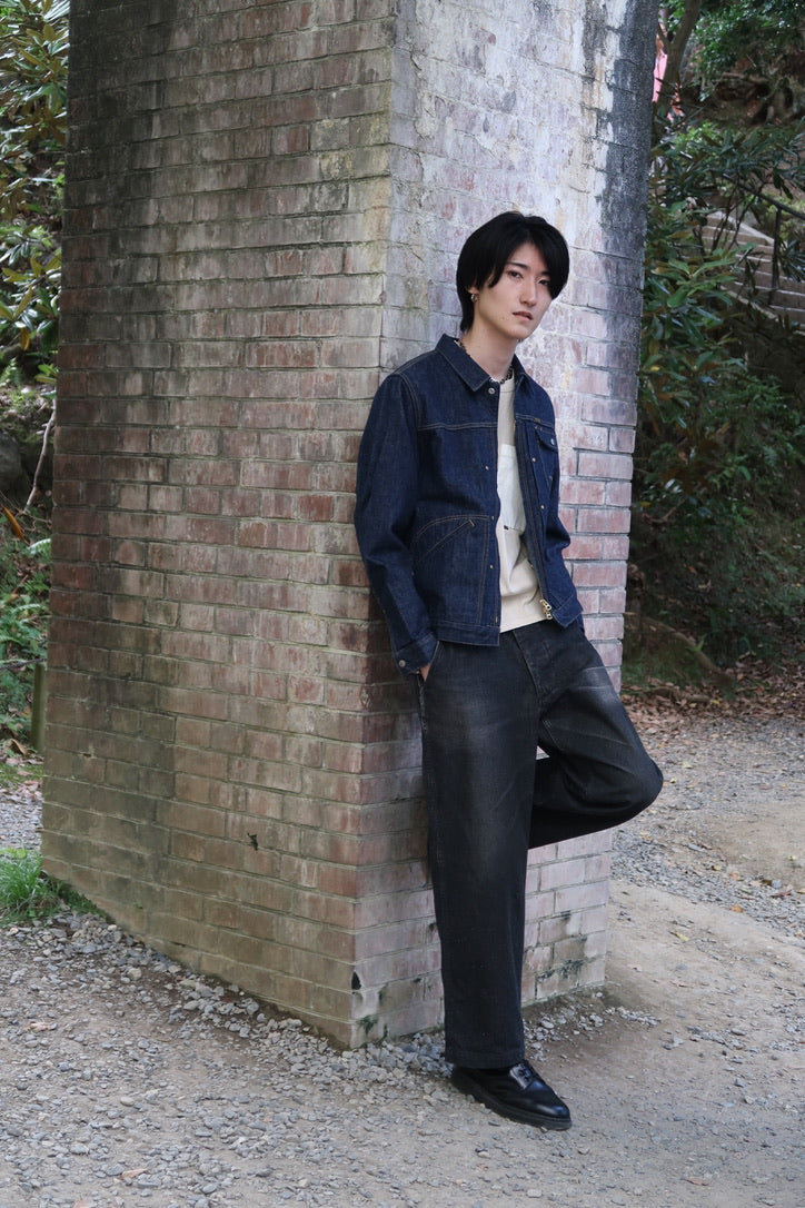 1050 Canek’s Trousers – Black Inspired by 50's US Army trousers