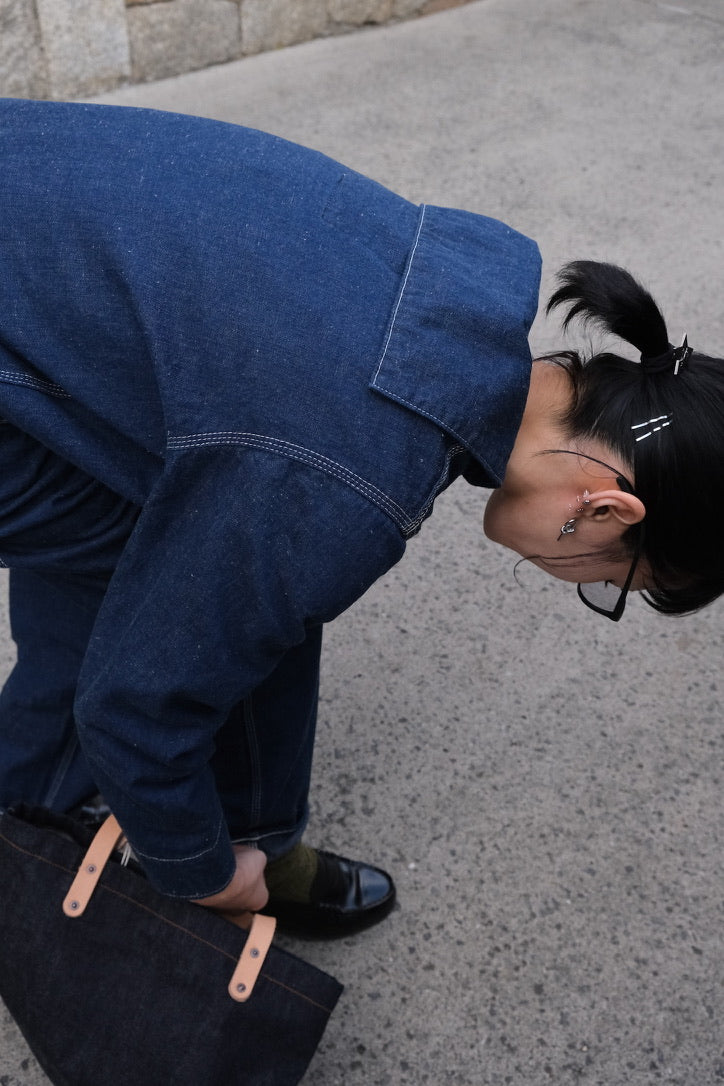 Sailor Collar Denim Overall No.2014