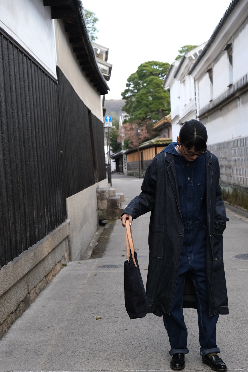 Sailor Collar Denim Overall No.2014