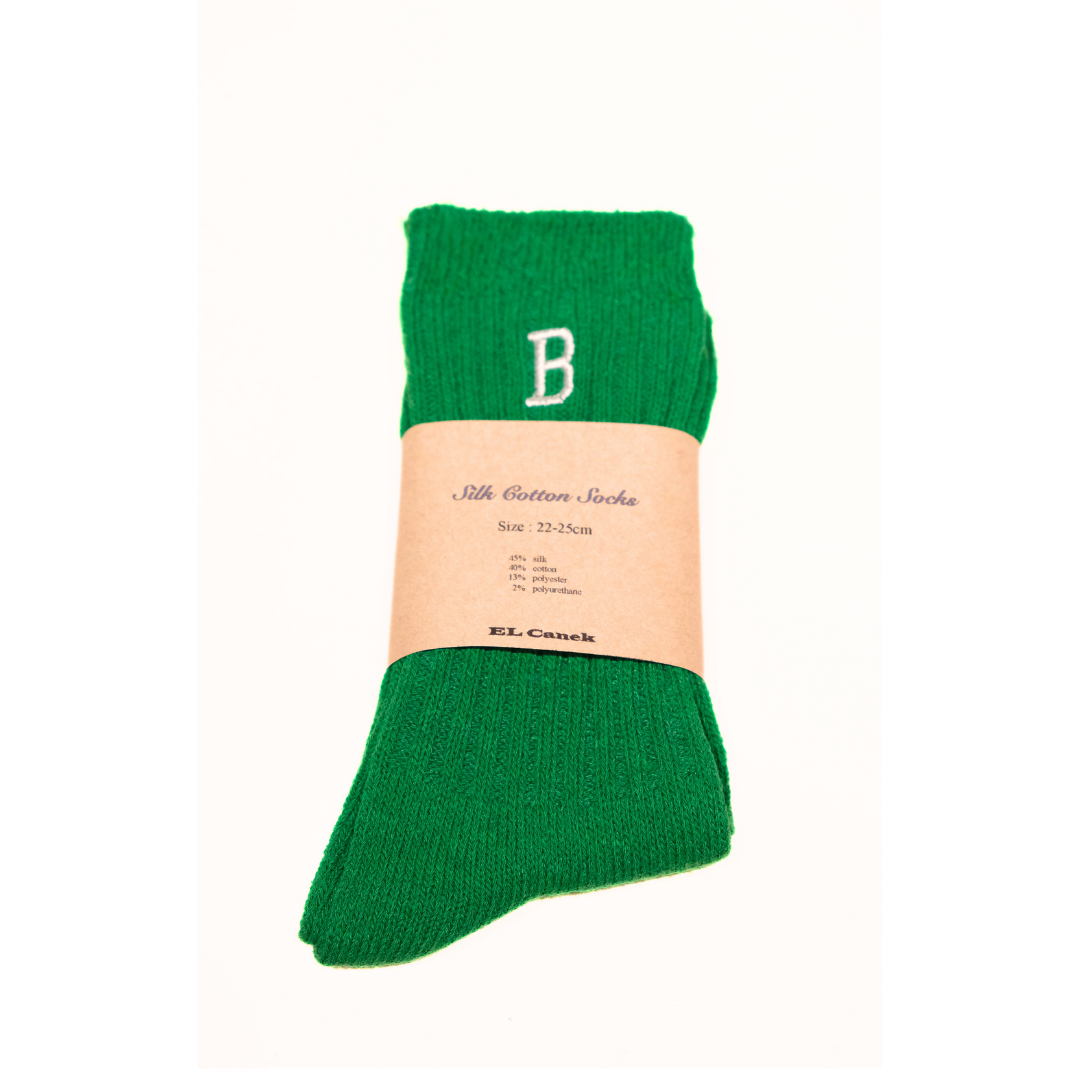 Silk Cotton Socks (B socks holiday edition)