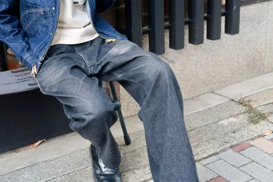 1050 Canek’s Trousers – Black Inspired by 50's US Army trousers