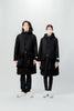 RMS-01 WOOL HOODED COAT BLACK