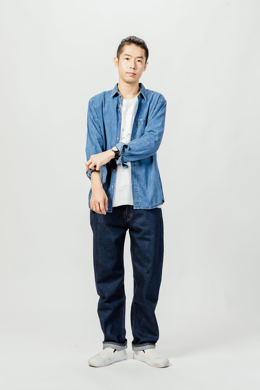 EL Canek Shirt SH-101 Light Indigo