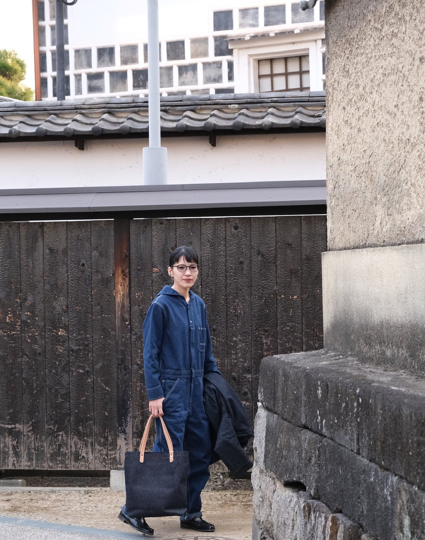 Sailor Collar Denim Overall No.2014