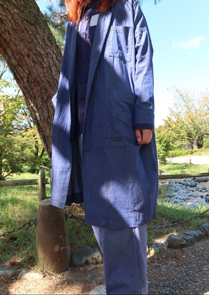 1050 Canek’s Trousers – Euro Vintage Blue Inspired by 50's US Army trousers