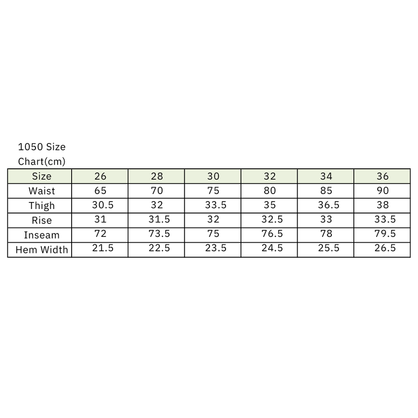 1050 Canek’s Trousers – Black Inspired by 50's US Army trousers