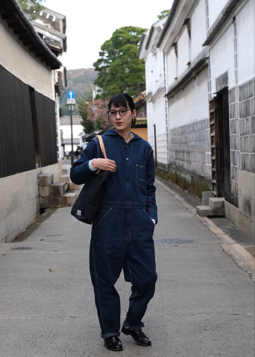 Sailor Collar Denim Overall No.2014