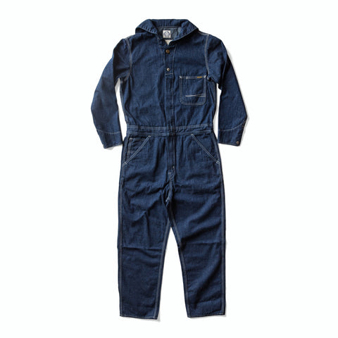 Sailor Collar Denim Overall No.2014