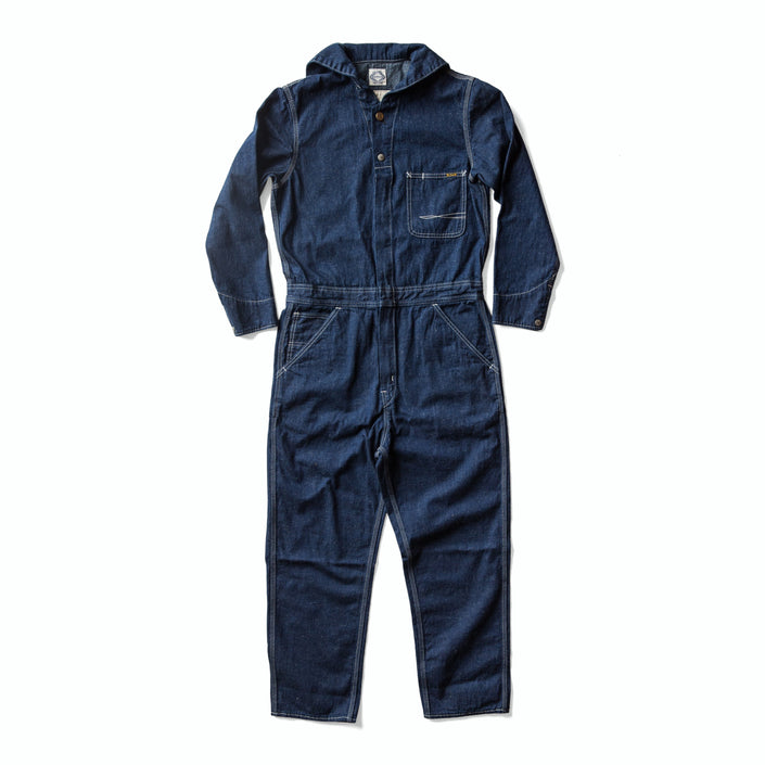 Sailor Collar Denim Overall No.2014