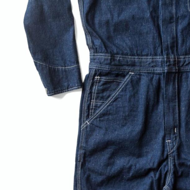 Sailor Collar Denim Overall No.2014