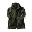 RMS-01 WOOL HOODED COAT GREEN