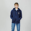 T-04 Indigo zip up hoodie B